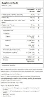 Super Enzymes Enzimas Digestivas (90 Tabletes) - Now Foods - Imagem 3